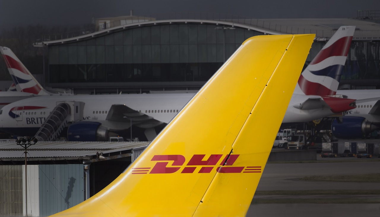 DHL航空運輸飛機(jī)